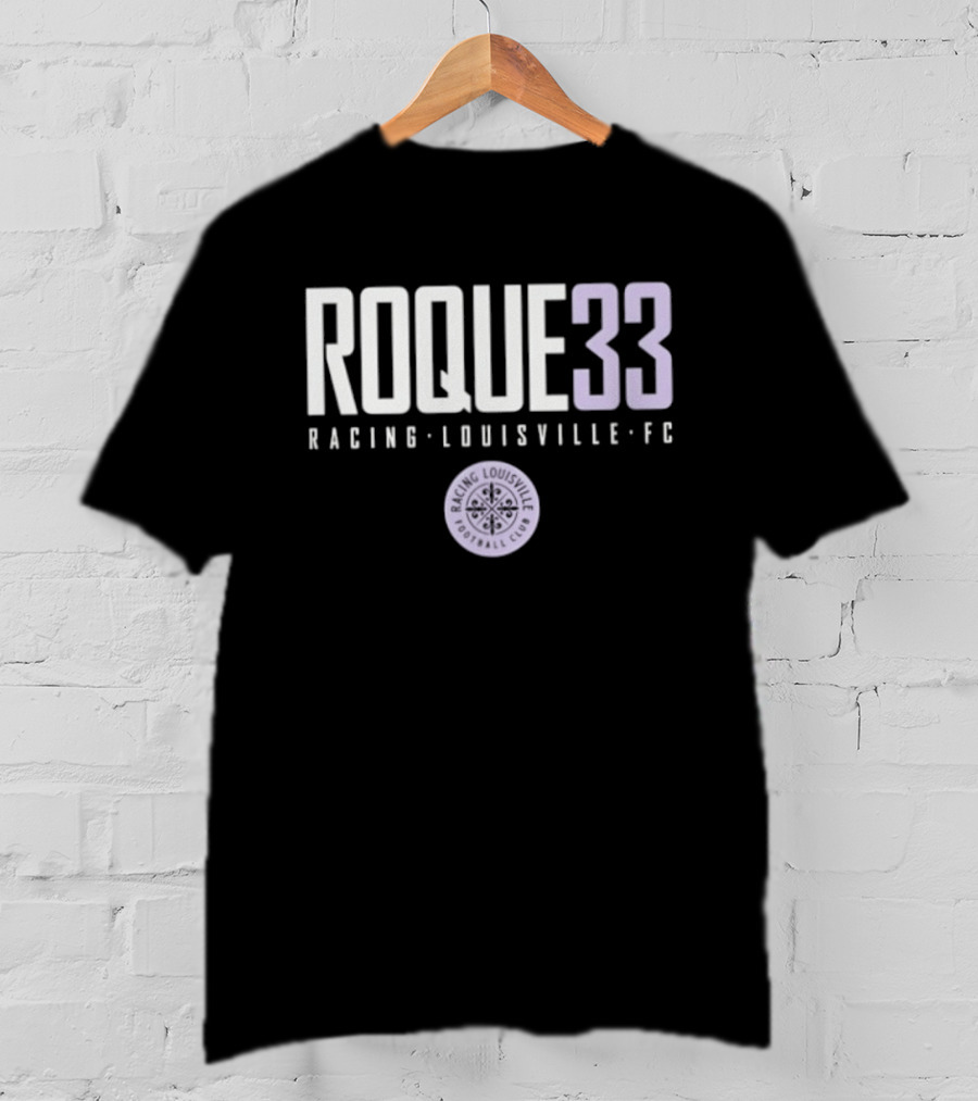 Cristina Roque 33 Racing Louisville FC NWSL T-Shirt