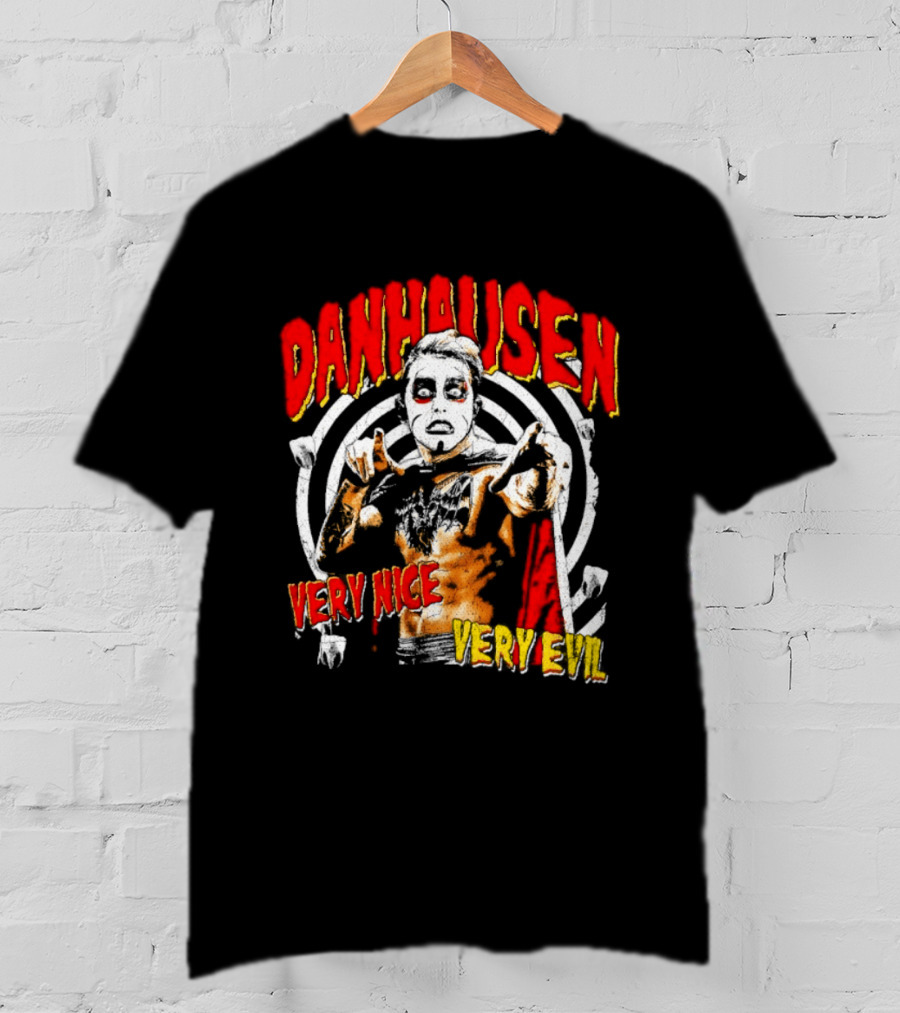 Danhausen Very Nice Very Evil Professional Wrestling T-Shirt
