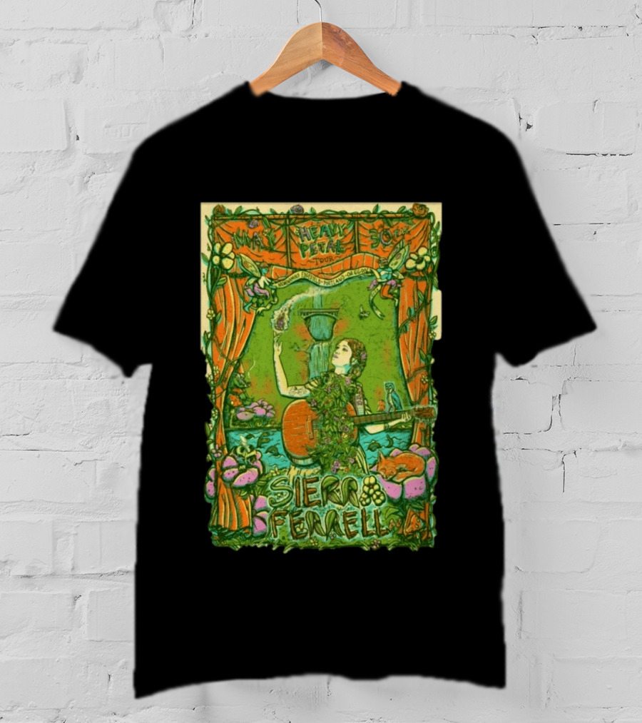 Sierra Ferrell May 30 Heavy Petal Tour Troutdale OR Event T-Shirt