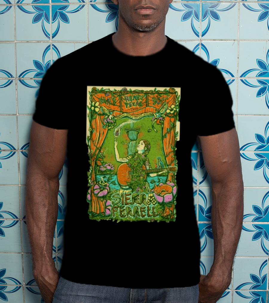 Sierra Ferrell May 30 Heavy Petal Tour Troutdale OR Event T-Shirt