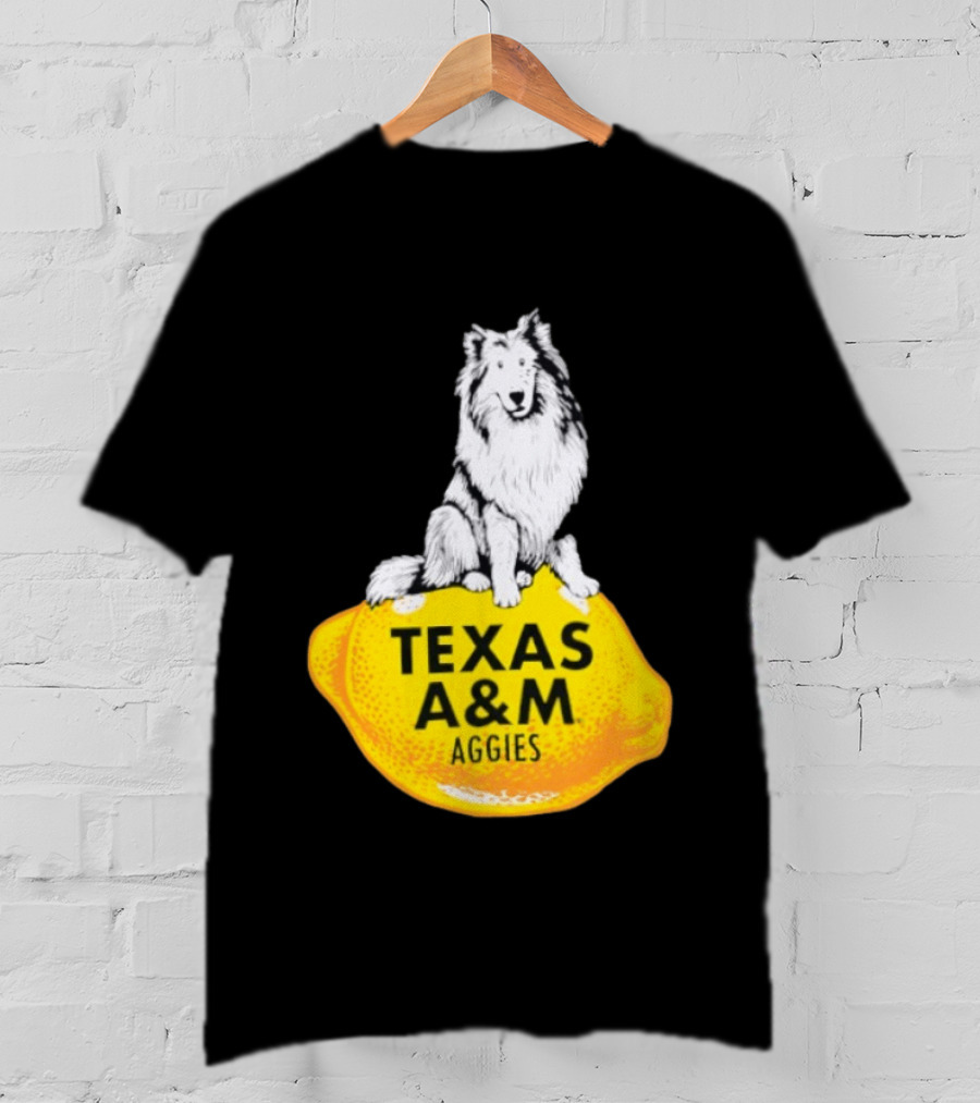 Texas A And M Aggies Husky Lemon T-Shirt