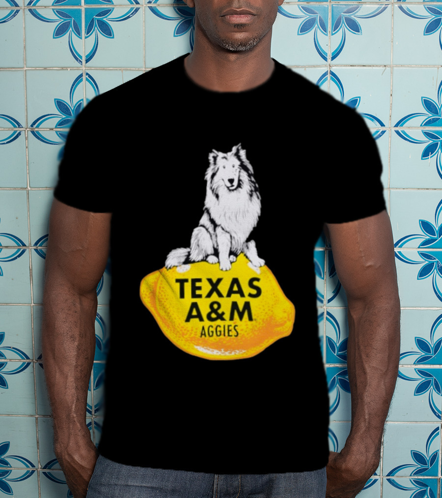 Texas A And M Aggies Husky Lemon T-Shirt