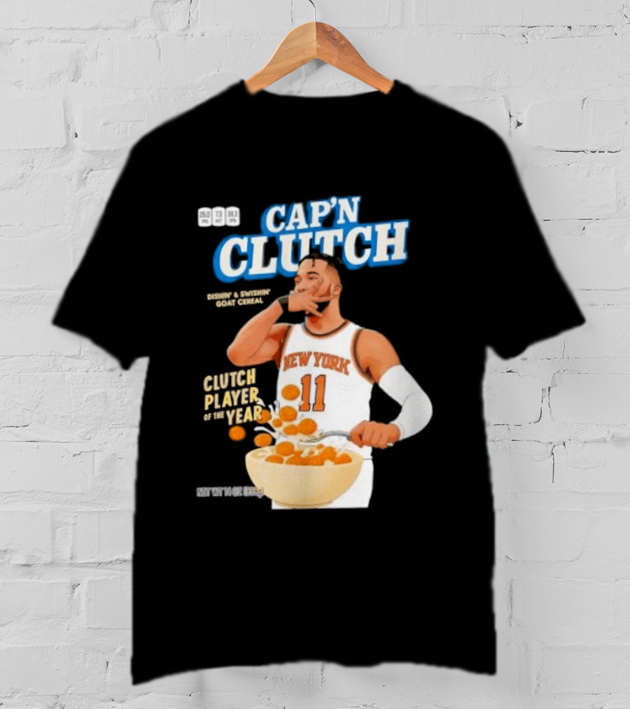 Cap'n Clutch New York Eleven Clutch Player Of The Year T-Shirt