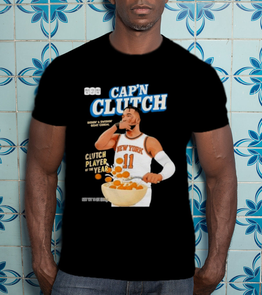 Cap'n Clutch New York Eleven Clutch Player Of The Year T-Shirt