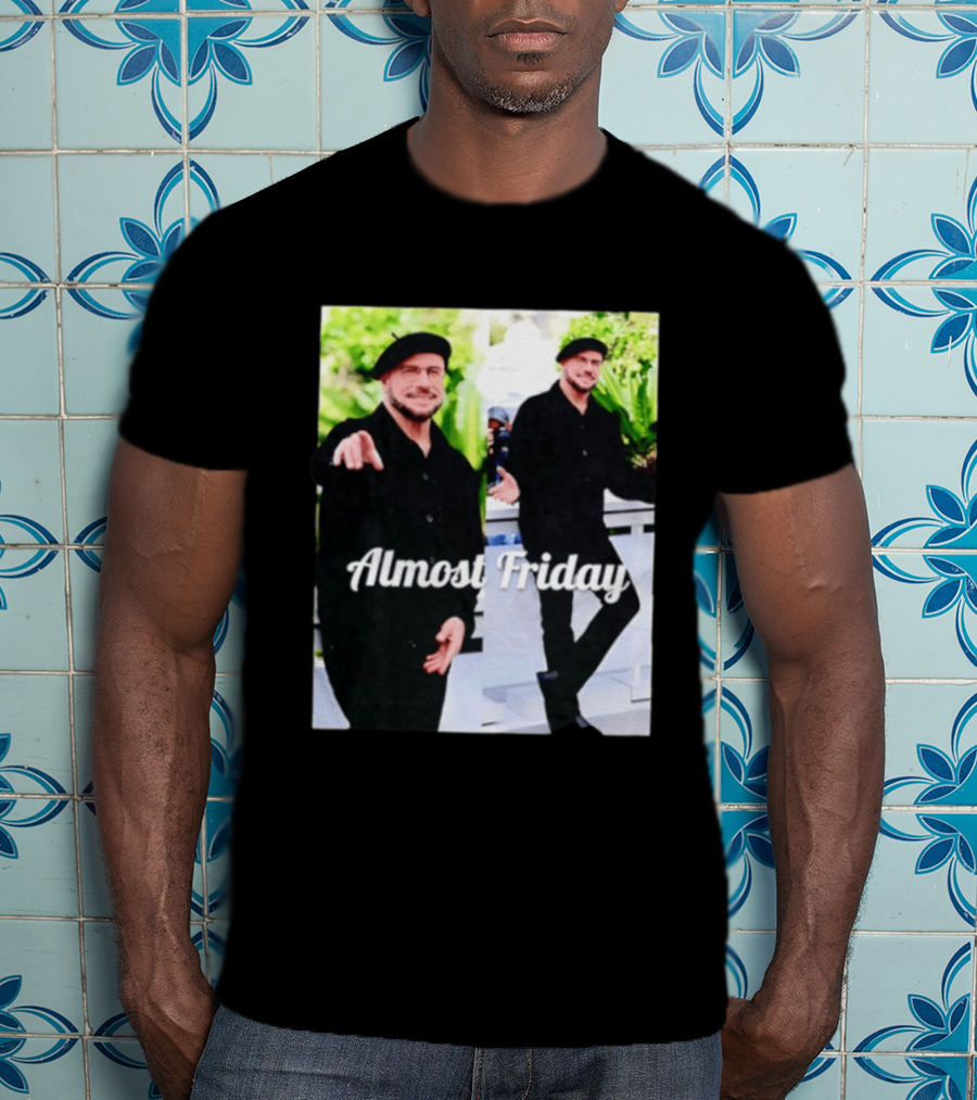 John Travolta Almost Friday Cannes Film Festival 2026 Saturday Night T-Shirt