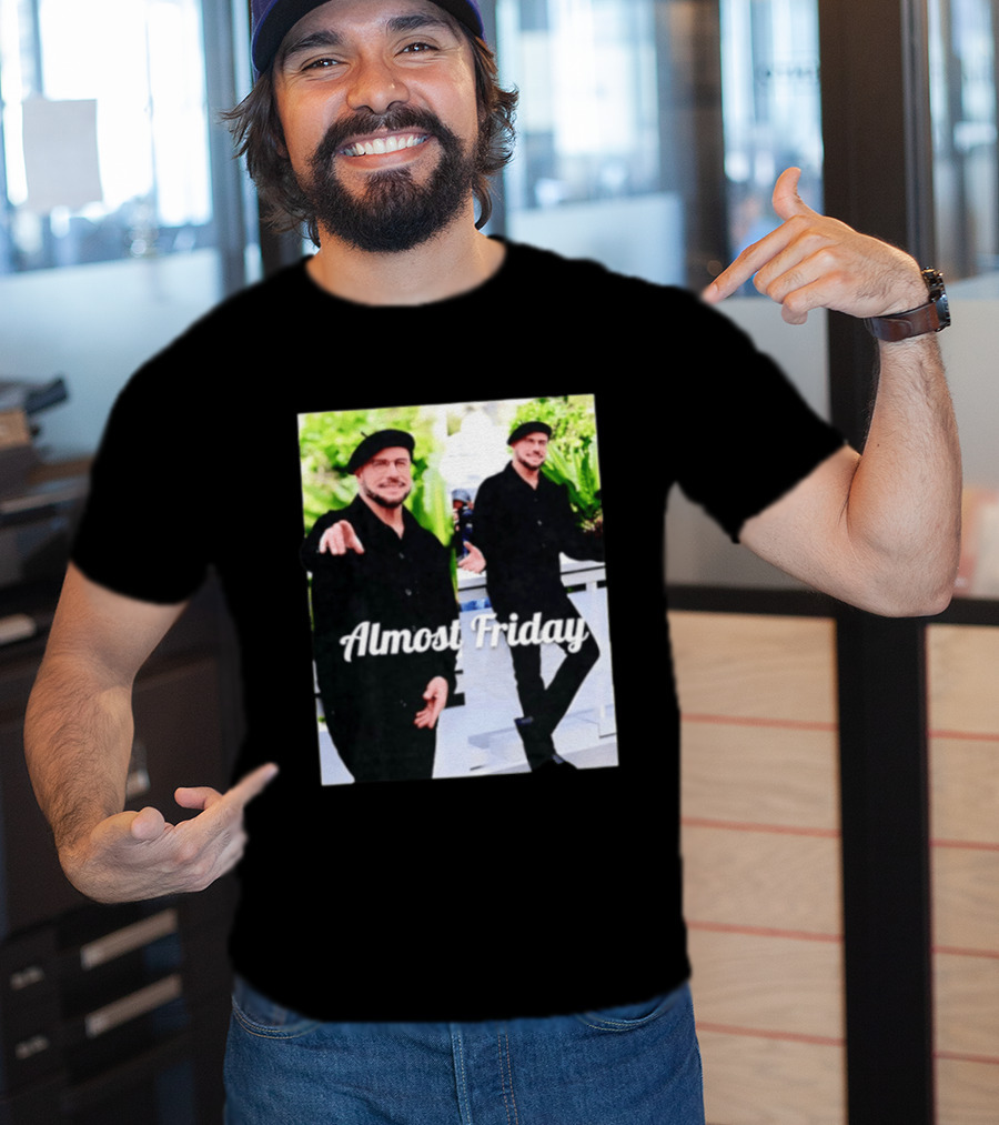 John Travolta Almost Friday Cannes Film Festival 2026 Saturday Night T-Shirt