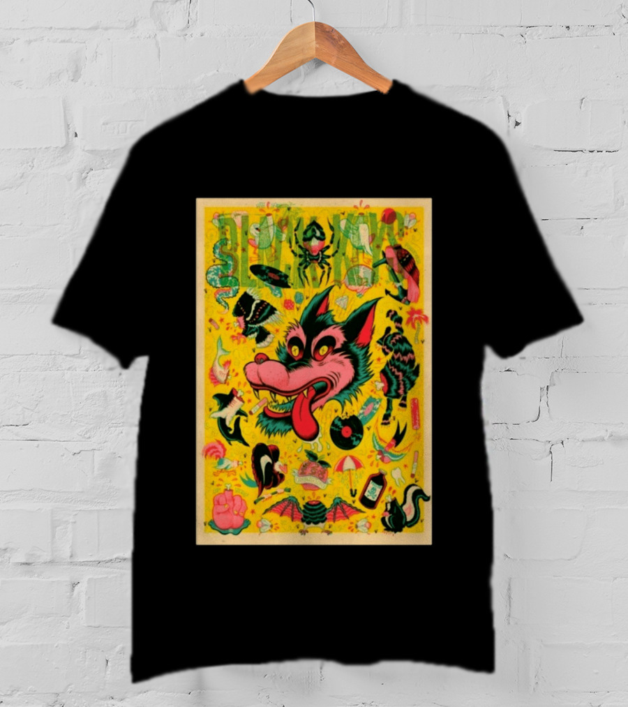 The Black Keys Carnation WA May 29 30 2026 Wolf Spider Vinyl Record T-Shirt