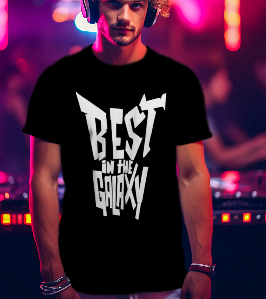 Angular Best In The Galaxy Sci Fi T-Shirt