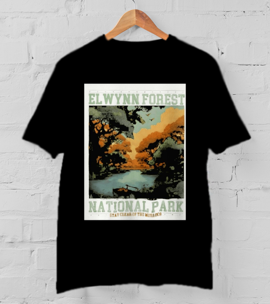 Elwynn Forest National Park Stay Clear Of The Murlocs T-Shirt