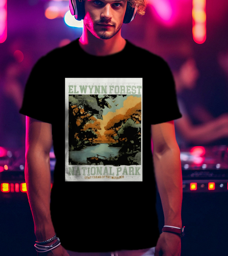 Elwynn Forest National Park Stay Clear Of The Murlocs T-Shirt