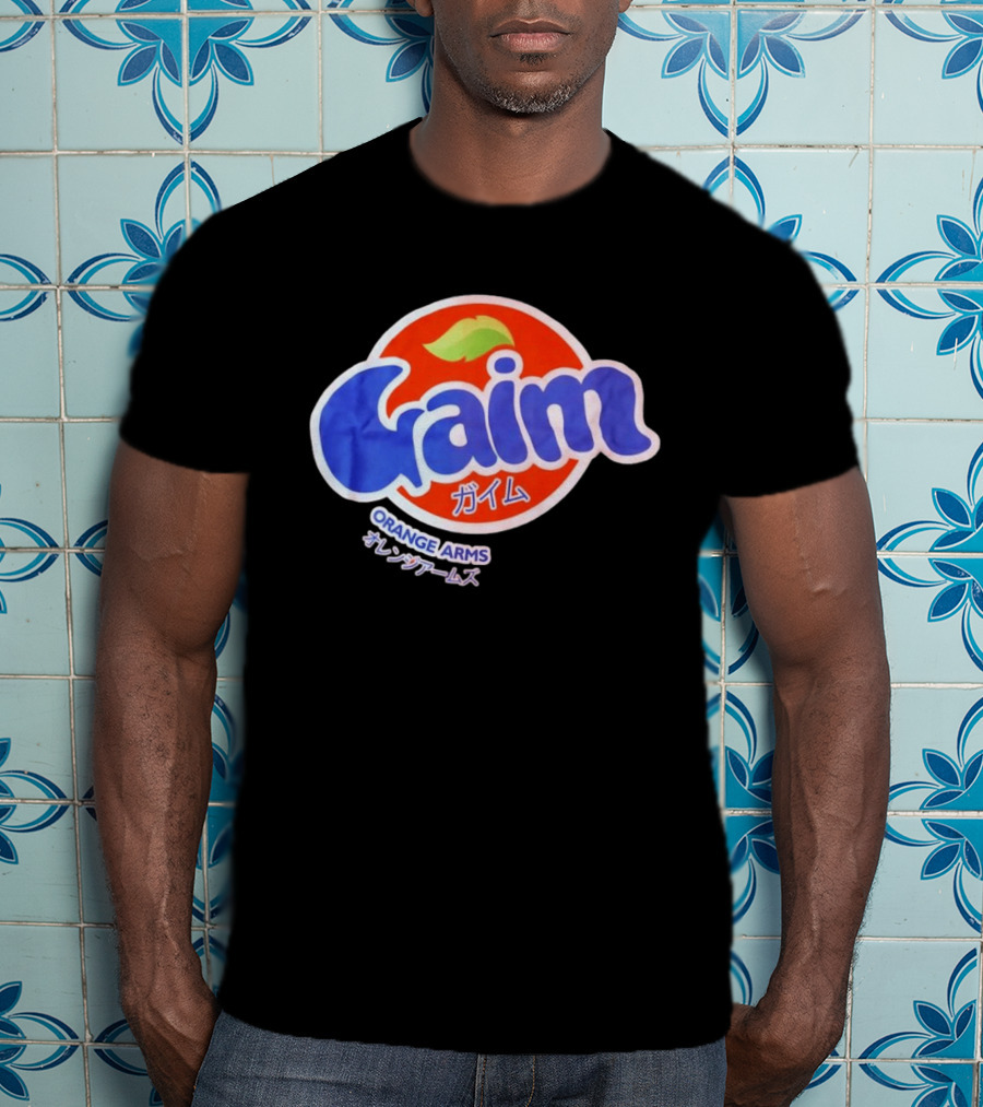 Gaim Orange Leaf Arms T-Shirt