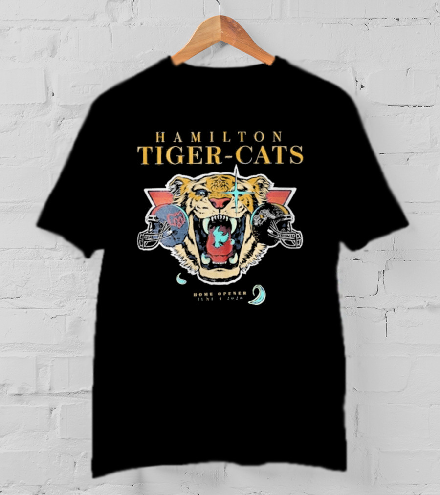 Hamilton Tiger Cats Home Opener 2026 Tiger T-Shirt