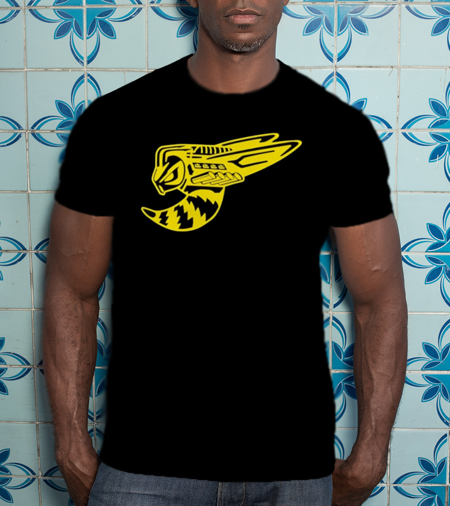Supercharged Hornet Racing Style Yellow Black Hornet T-Shirt