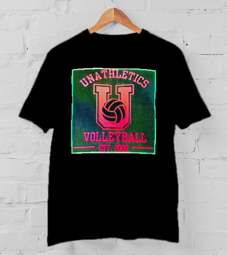 Unathletics U Volleyball Est. 2026 Retro Sportswear T-Shirt