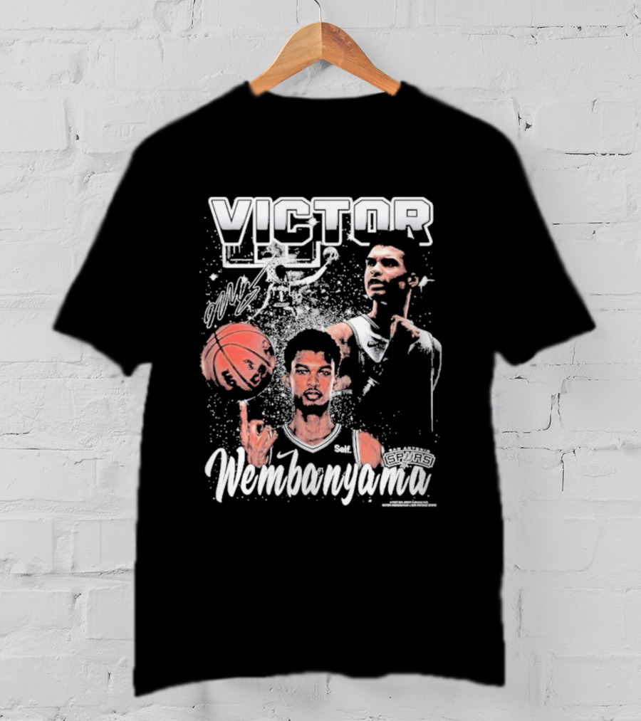Victor Wembanyama San Antonio Spurs Nike Basketball T-Shirt