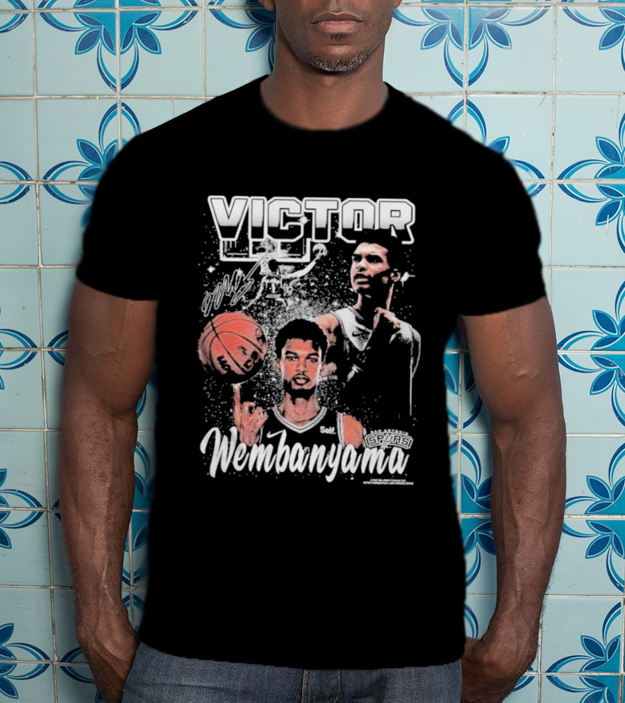 Victor Wembanyama San Antonio Spurs Nike Basketball T-Shirt