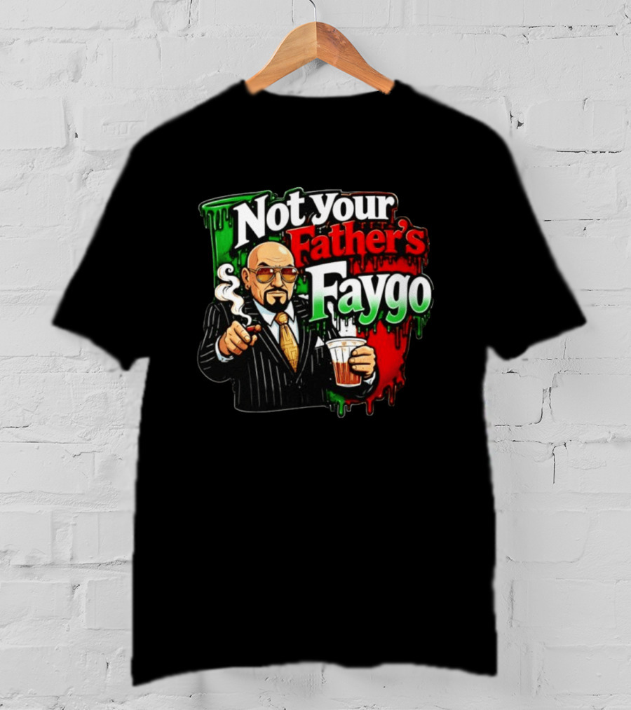 Not Your Father's Faygo Gangster Italian Flag Dripping T-Shirt