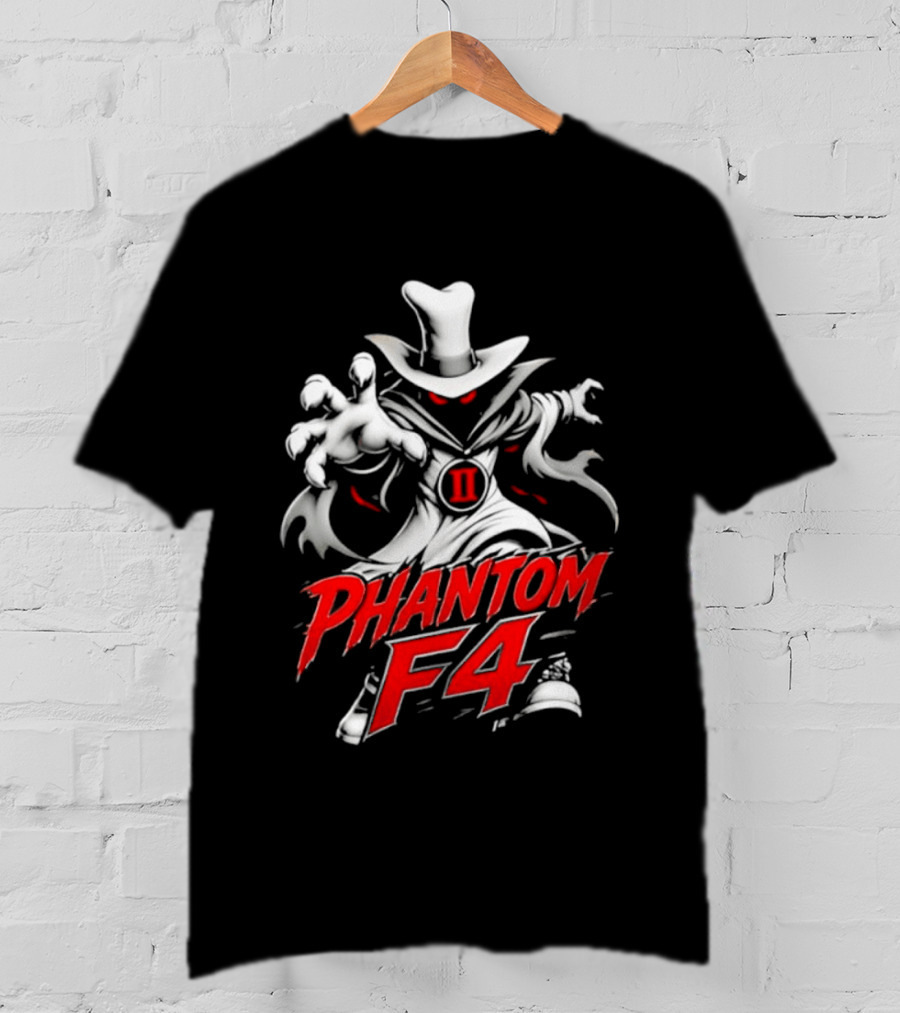 Phantom F4 Red Eyes Top Hat Cloaked Specter II T-Shirt