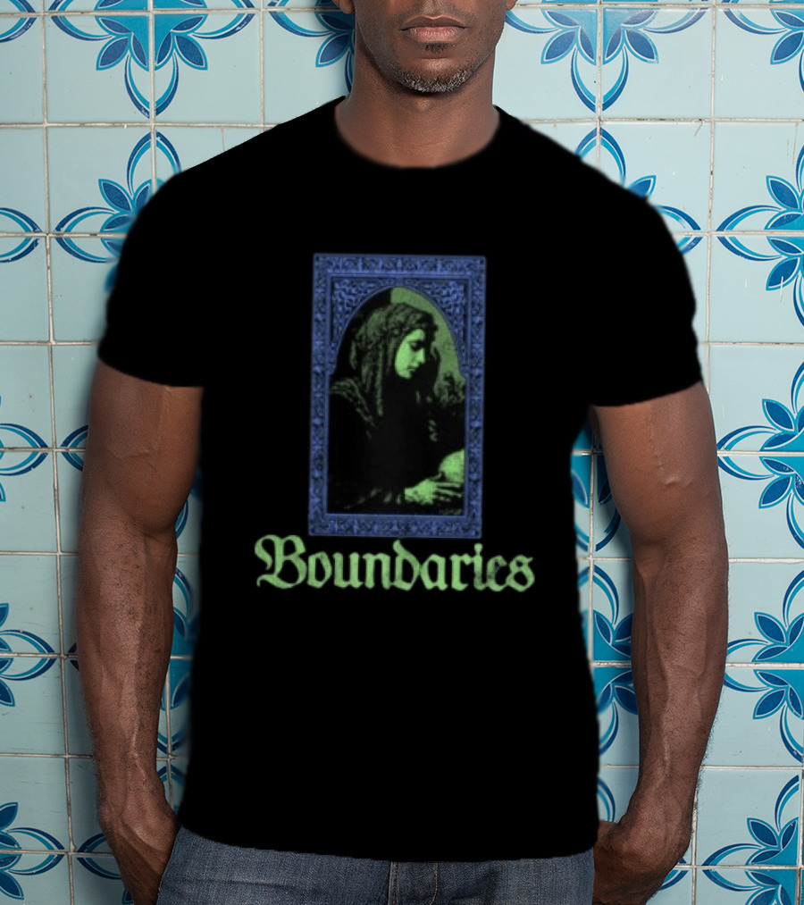 Boundaries Scars On A Soul Lady Green T-Shirt