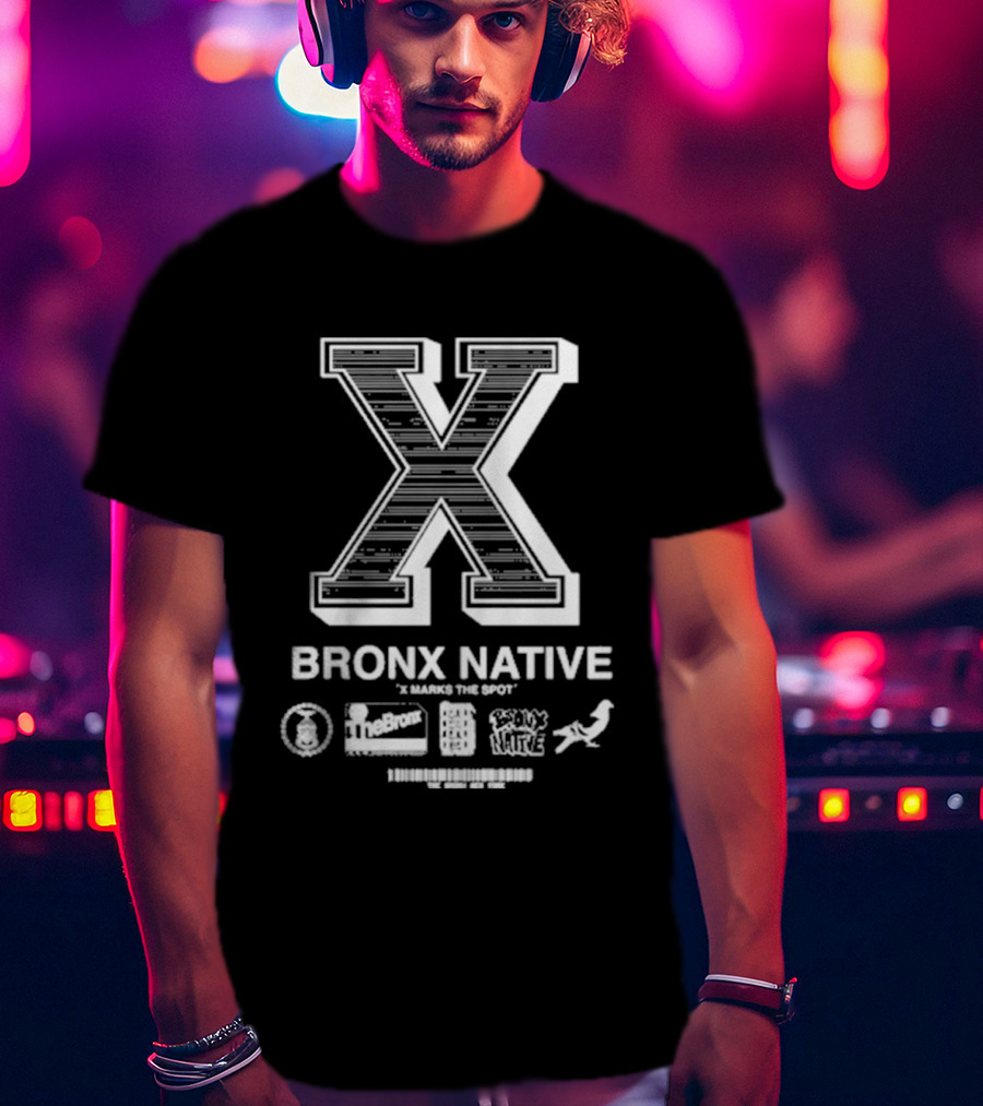 Bronx Native X Marks The Spot Unity Culture Community T-Shirt