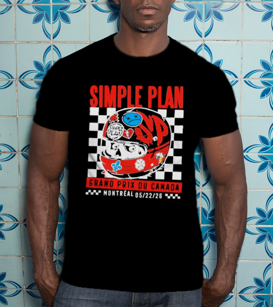 Simple Plan Grand Prix Du Canada Montreal 05/22/26 T-Shirt