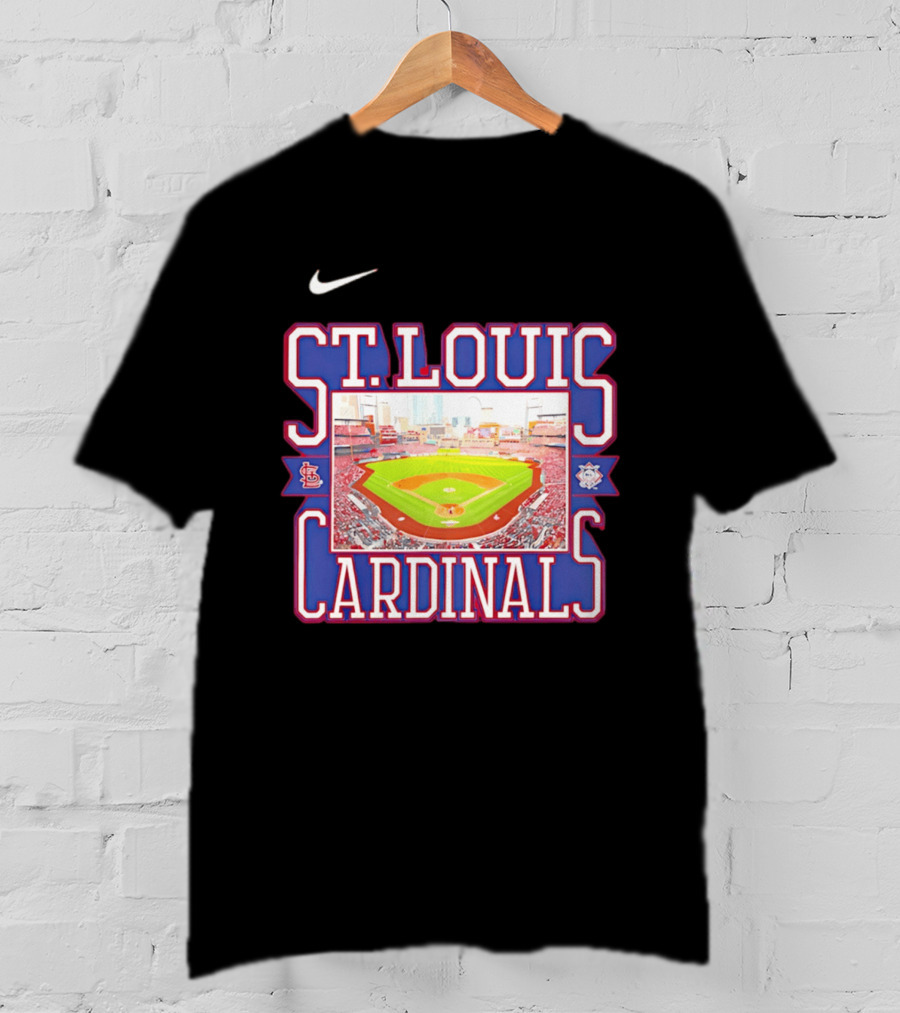 St. Louis Cardinals Baseball Stadium Nike MLB T-Shirt