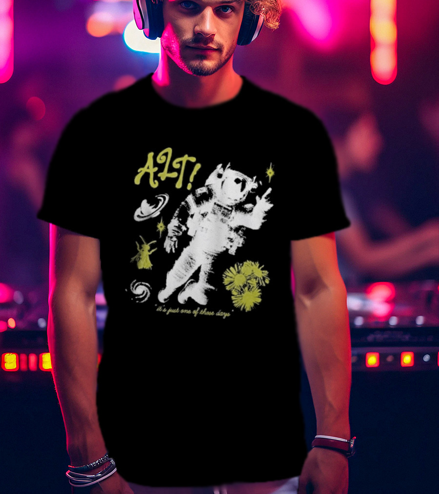 Emo Night Tour Alt Astronaut A29 Out Of This World Adventure T-Shirt