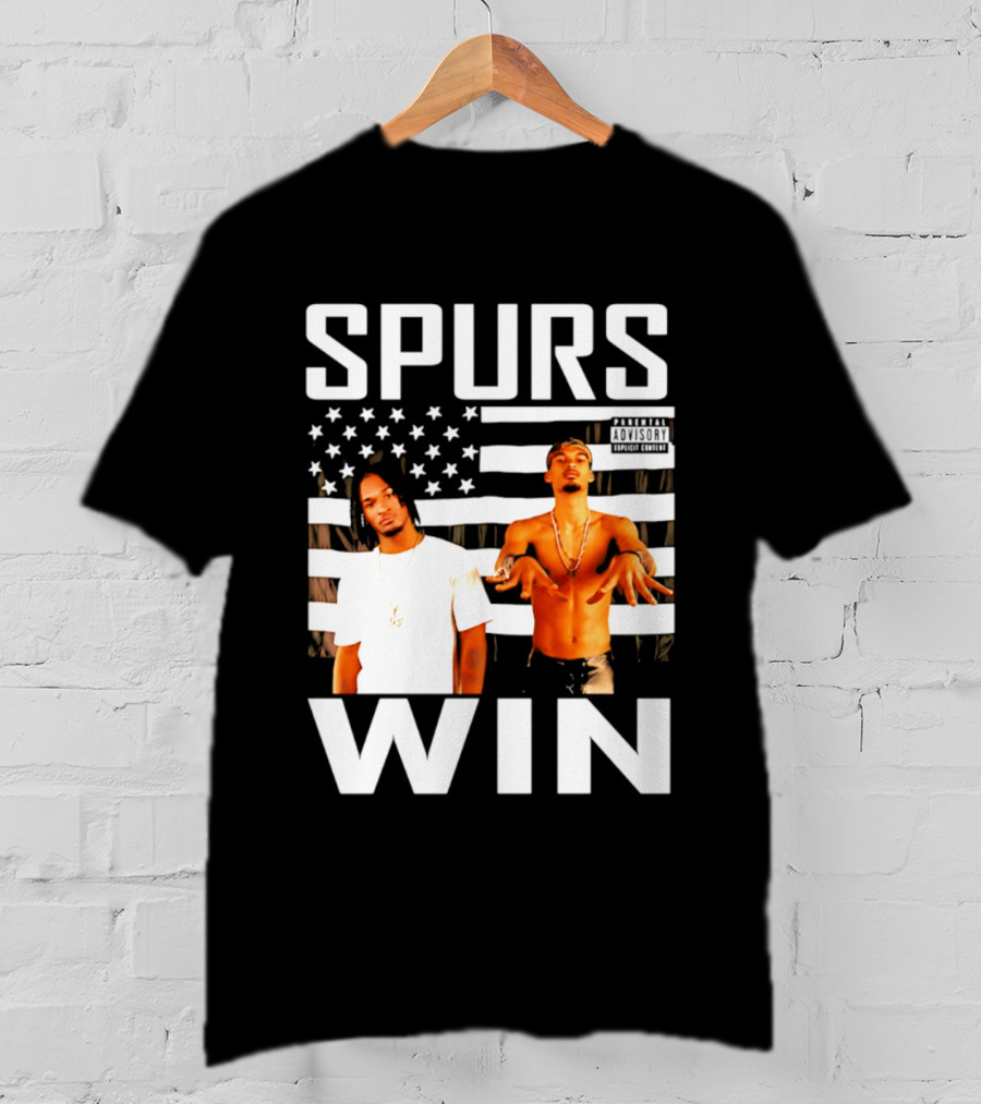 Victor Wembanyama Stephon Castle Spurs Win Outkast Stankonia T-Shirt