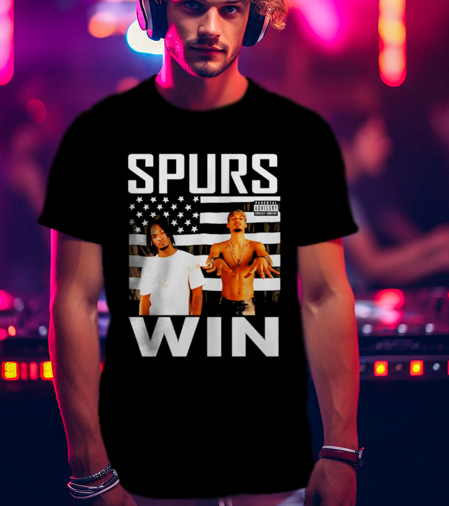 Victor Wembanyama Stephon Castle Spurs Win Outkast Stankonia T-Shirt
