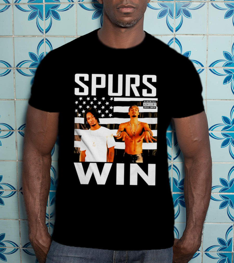 Victor Wembanyama Stephon Castle Spurs Win Outkast Stankonia T-Shirt