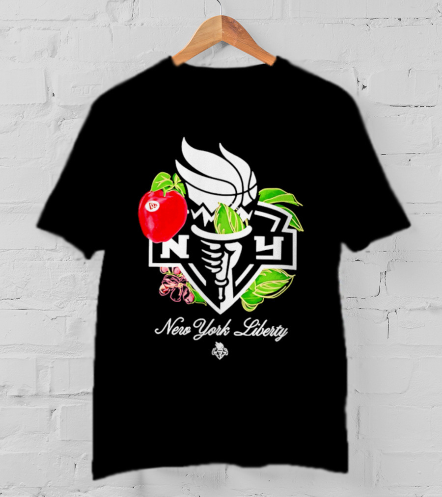 New York Liberty Floral Fruit Capsule Collection T-Shirt