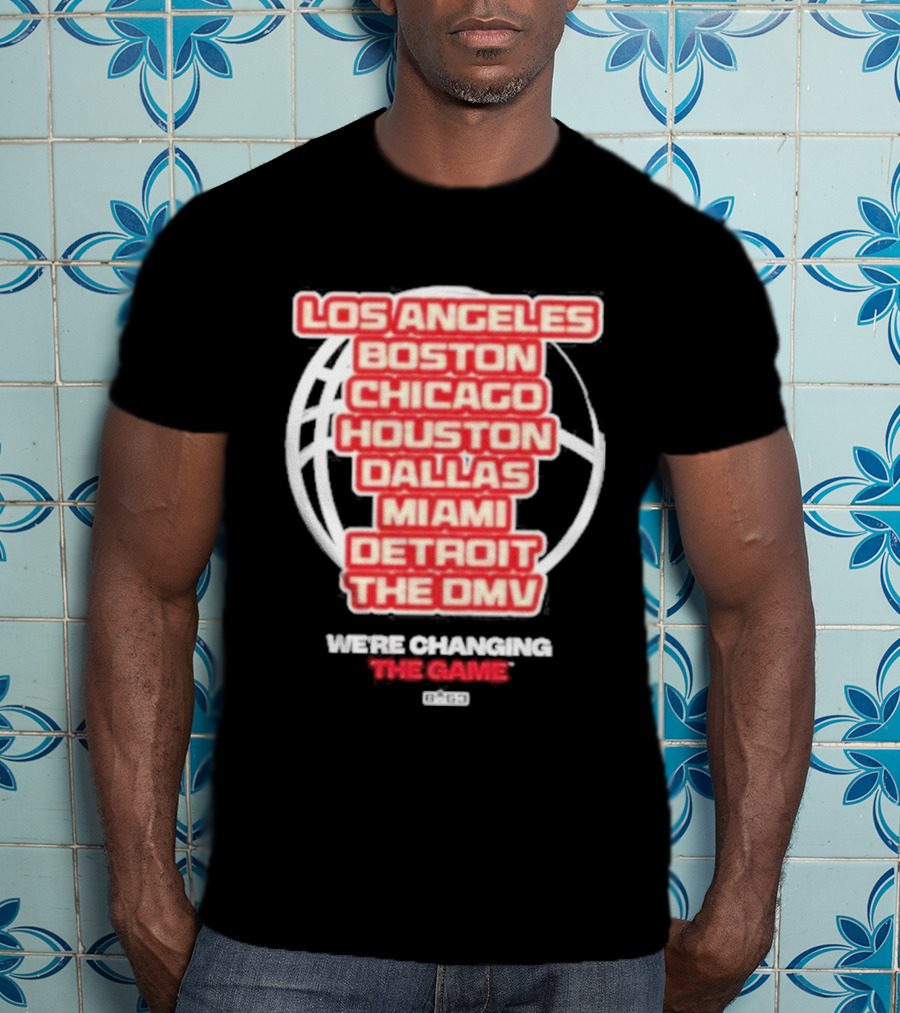 Big3 9Th Wonder In The Summer Los Angeles Boston Chicago Houston Dallas Miami Detroit The DMV T-Shirt