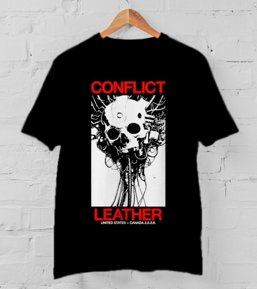 Conflict Leather Exclusive Leatherhead Carnivore Black 2.0.2.6. T-Shirt