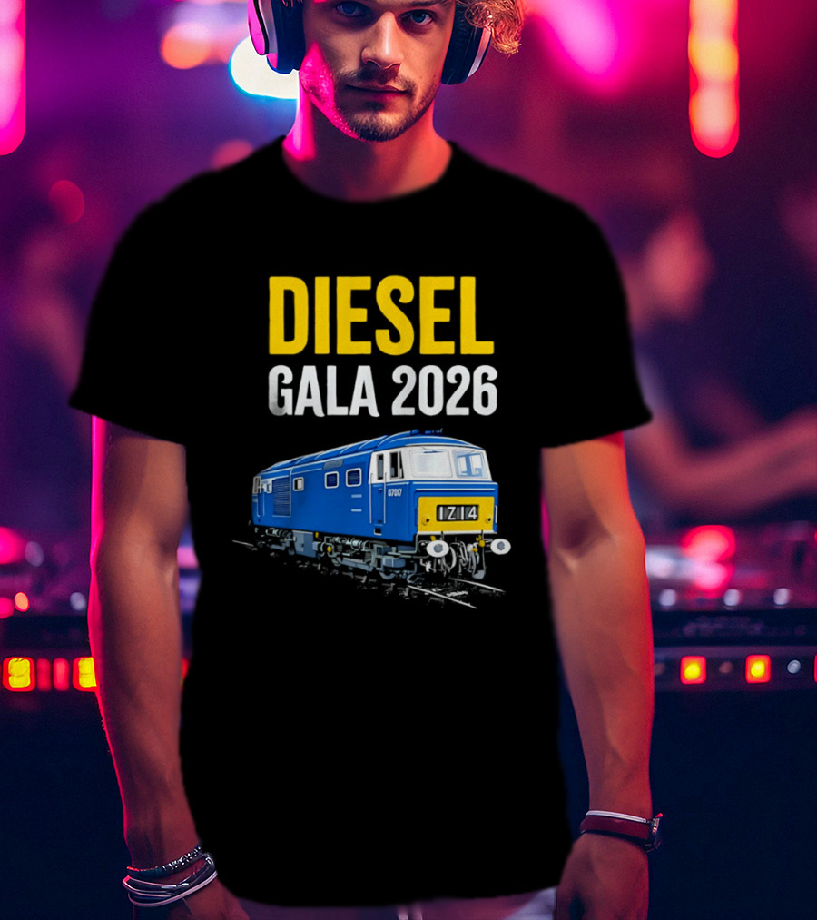 Diesel Gala 2026 07017 Train Event T-Shirt
