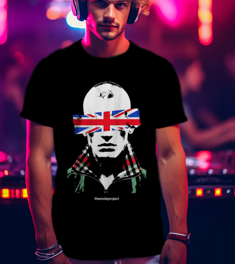 NODE01 Union Jack Thenodeproject T-Shirt