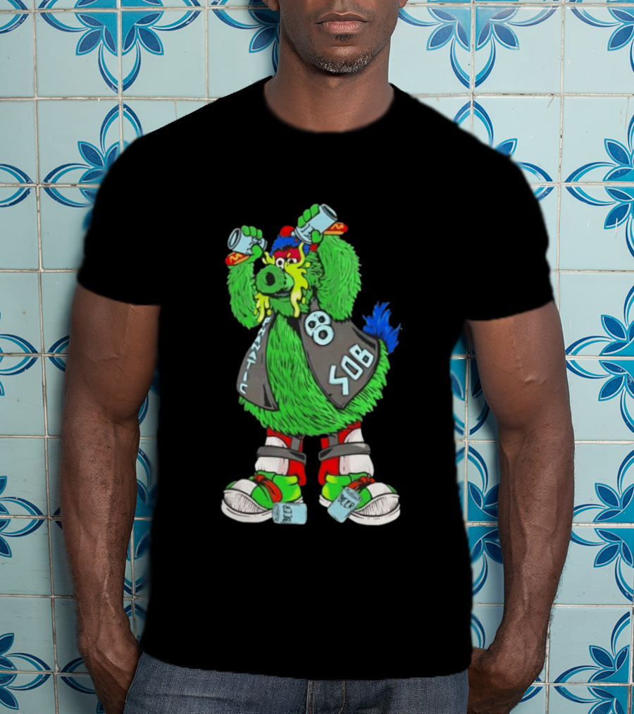 Stone Cold Phanatic Philadelphia Phillies SOB Fanatic Beer Drinking 3:16 T-Shirt