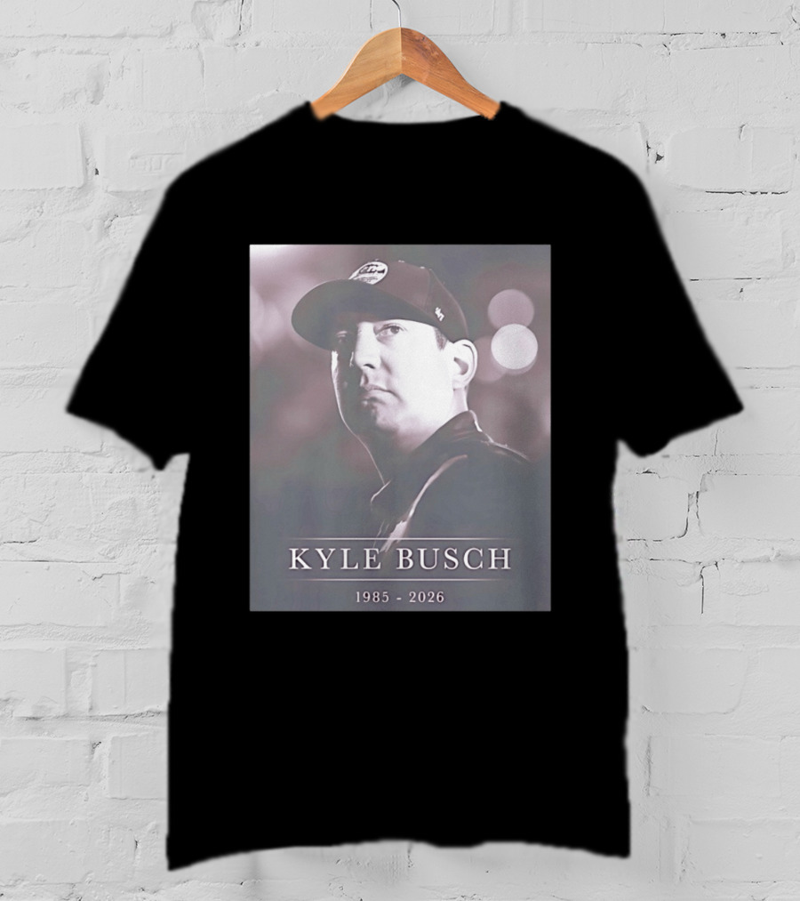 Kyle Busch 1985 2026 Legend NASCAR T-Shirt