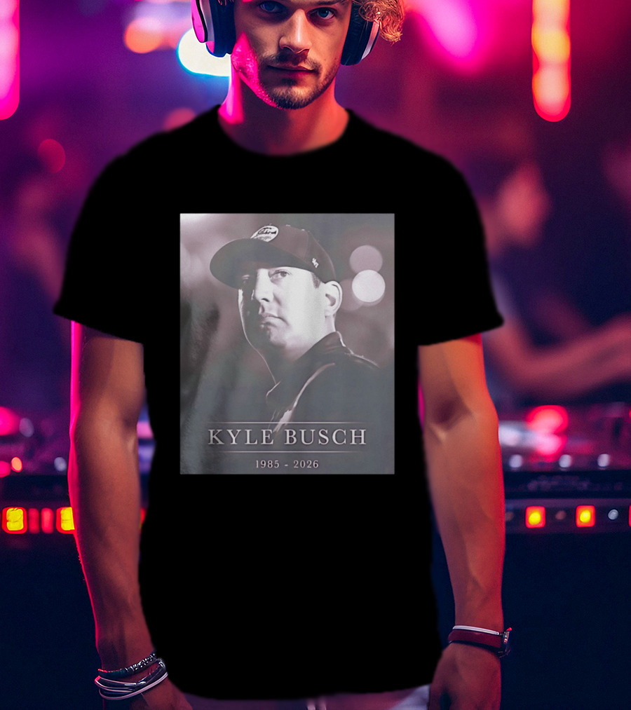 Kyle Busch 1985 2026 Legend NASCAR T-Shirt