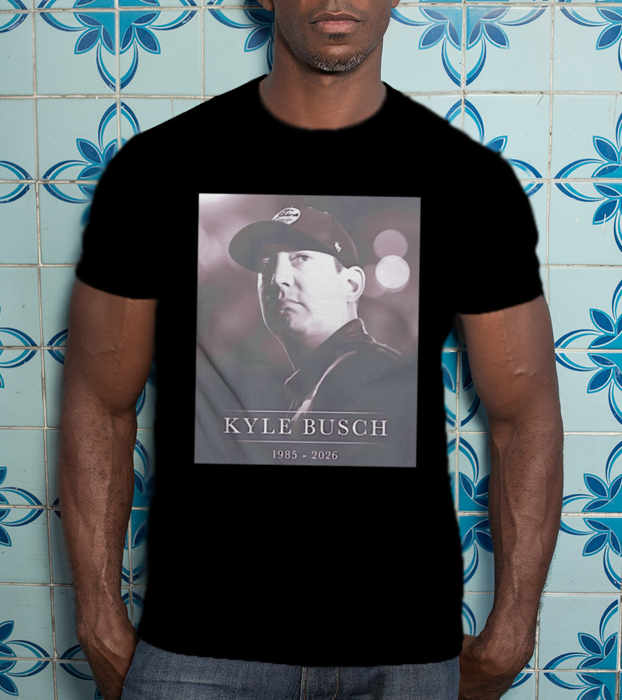 Kyle Busch 1985 2026 Legend NASCAR T-Shirt