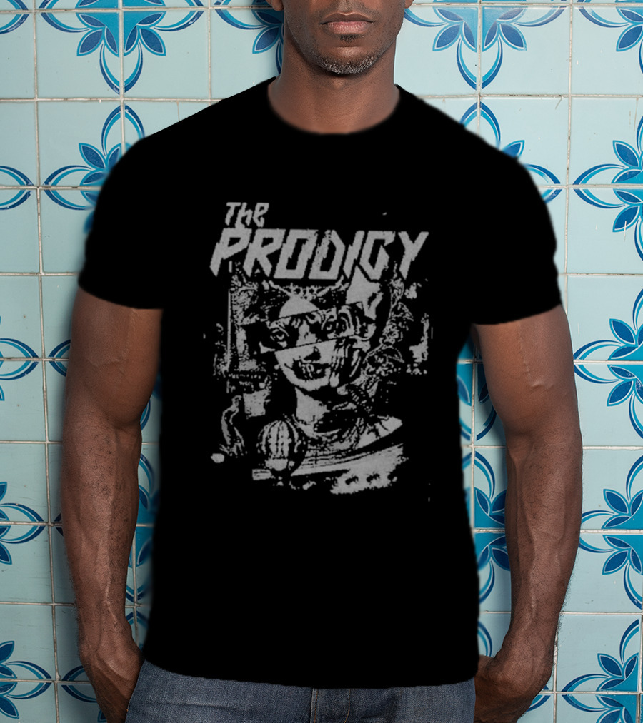 The Prodigy Xerox Ink Blot Style 90s Influence T-Shirt