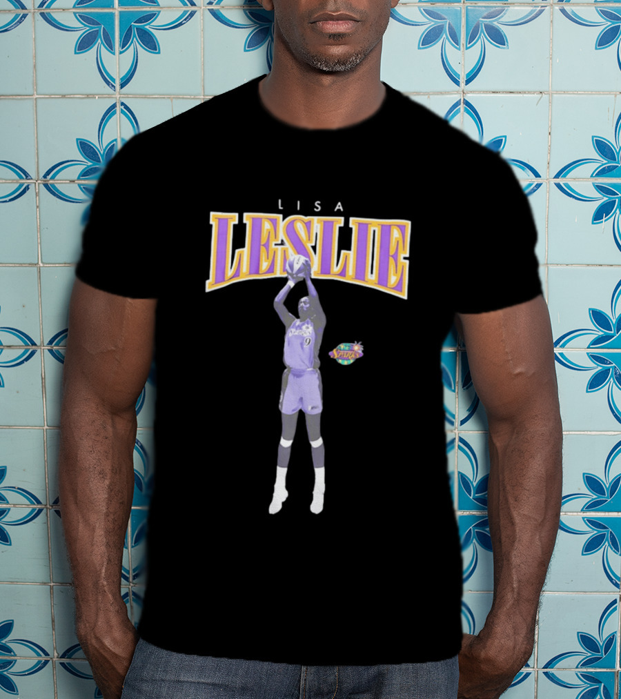 Lisa Leslie Los Angeles Sparks Basketball Legends T-Shirt