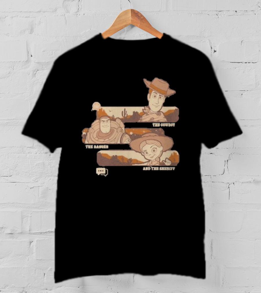 The Cowboy The Ranger And The Sheriff T-Shirt