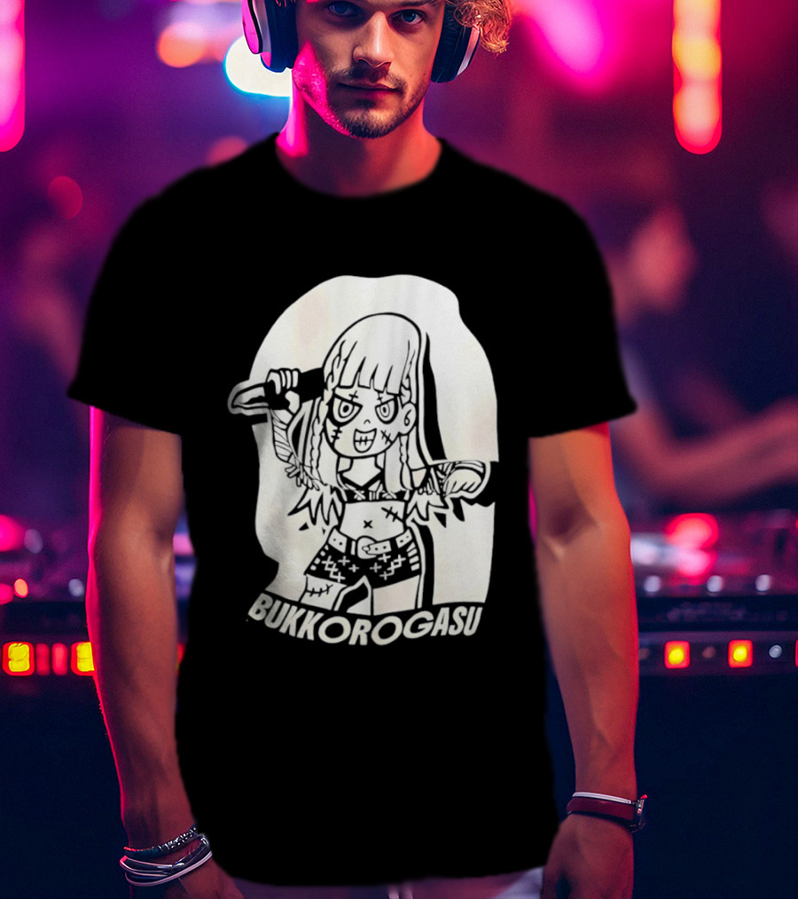 Mei Seira Bukkorogasu Bold Style Cartoon Fashion T-Shirt