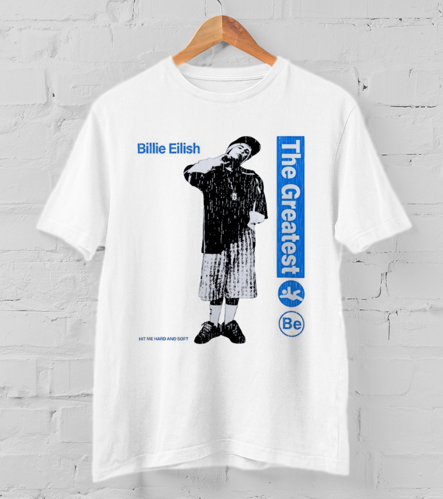 Billie Eilish The Greatest Y2K Street Style Hip Hop Iconic Look T-Shirt
