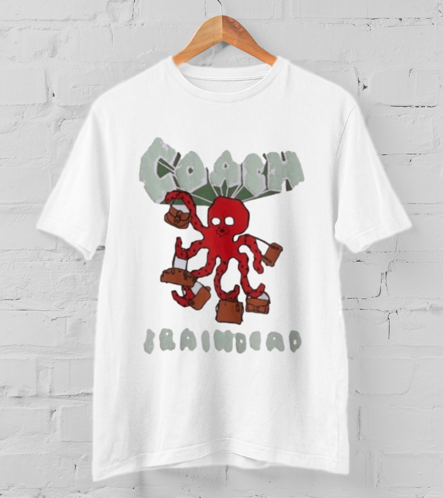 Coach Brain Dead Octopus With Bags T-Shirt