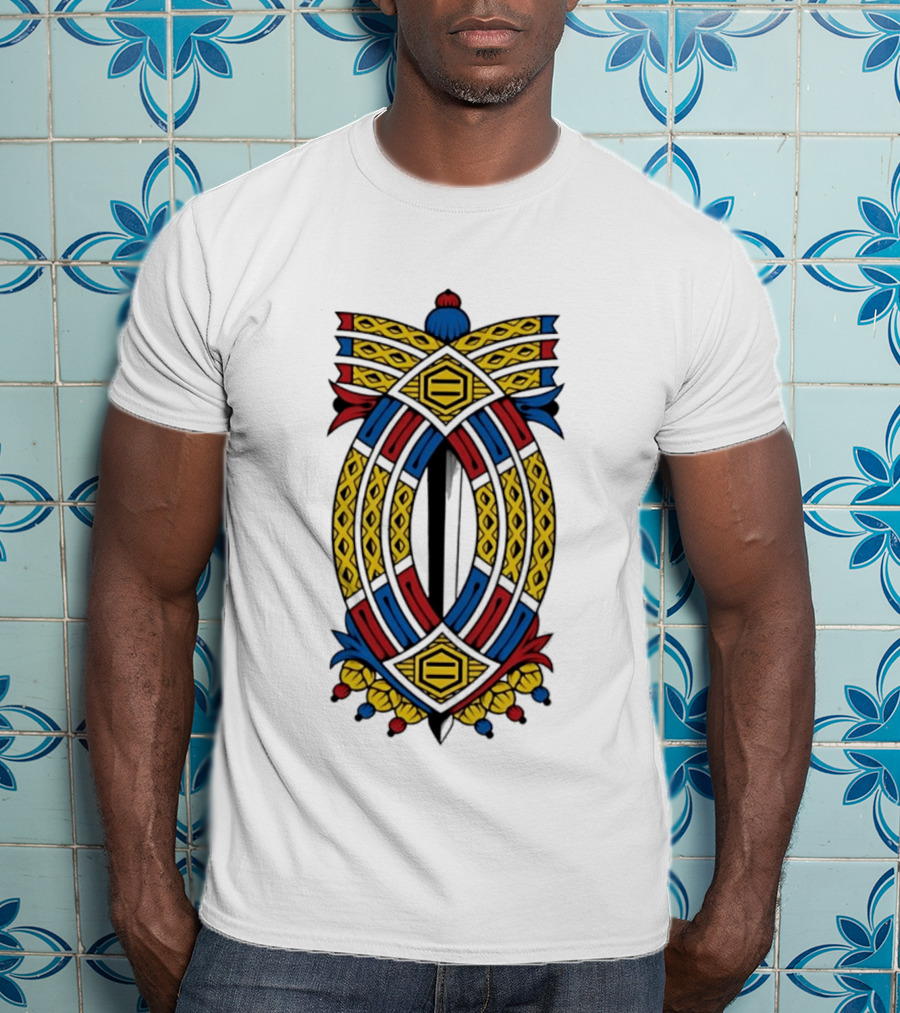 Dolly Noire Sette Di Spade Triestine Card T-Shirt