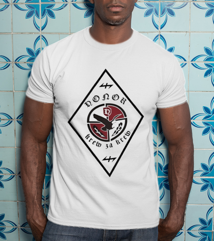 Honor Krew Za Krew Poland Slavic SS European World War Reichsadler T-Shirt