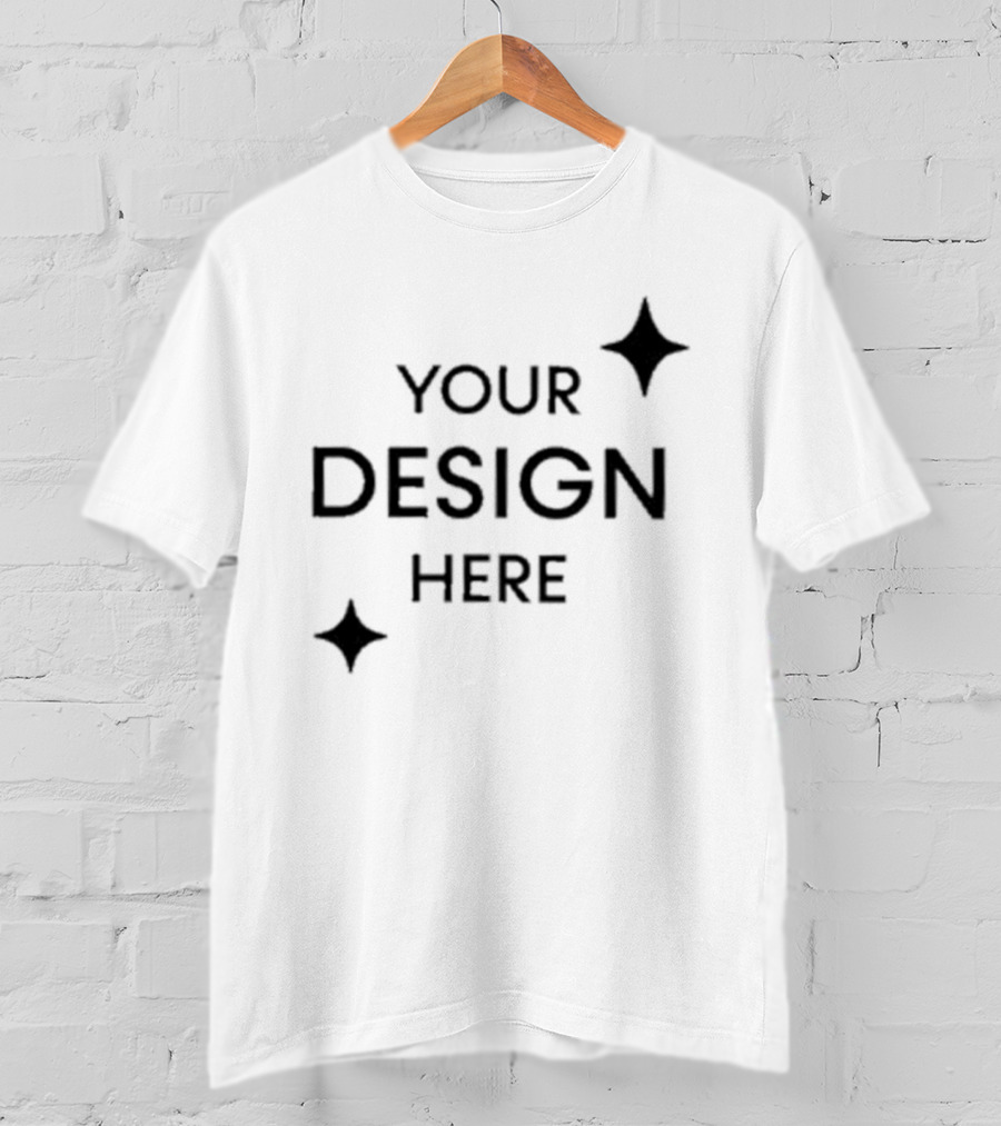 Your Design Here Custom Blank Template T-Shirt