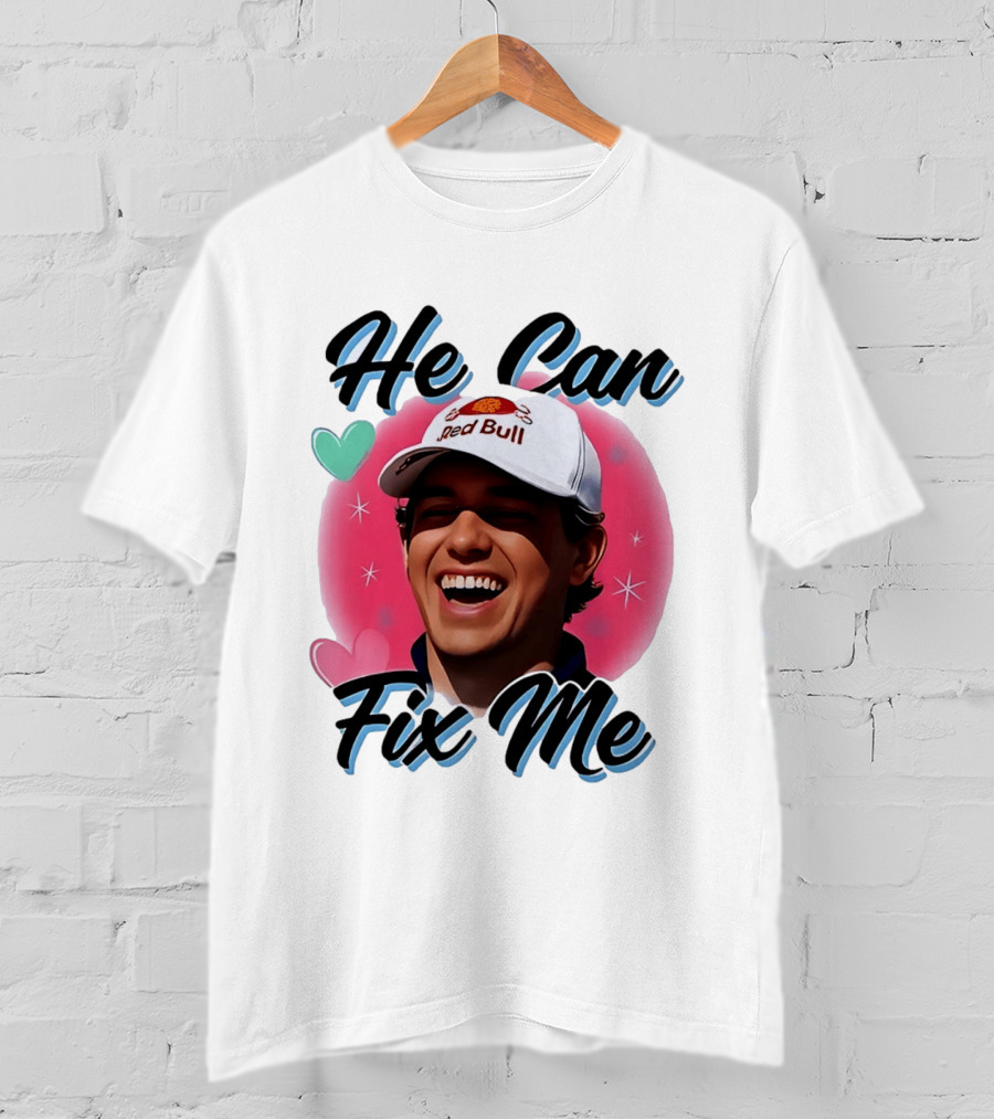 He Can Fix Me Jett Lawrence Red Bull Cap T-Shirt