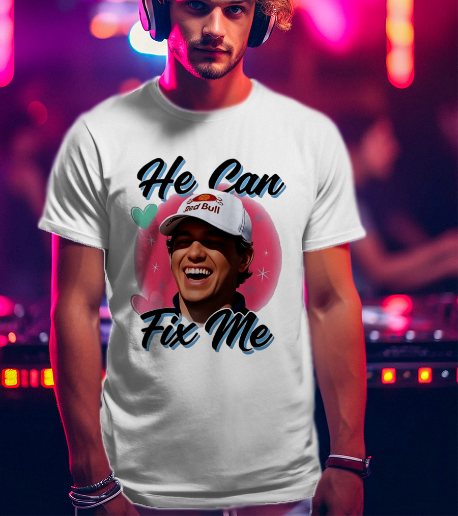 He Can Fix Me Jett Lawrence Red Bull Cap T-Shirt